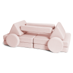 Kindersofa in Zartrosa